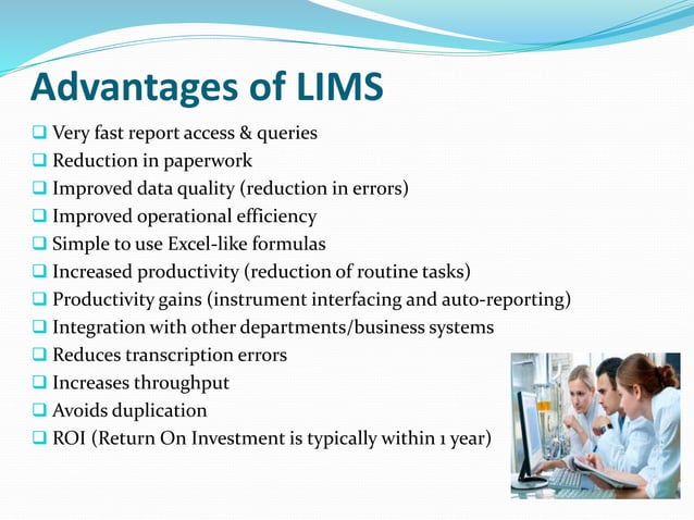 Laboratory information management system (LIMS) | PPTX | Operating ...