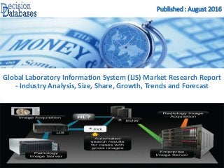 Published : August 2016
Global Laboratory Information System (LIS) Market Research Report
- Industry Analysis, Size, Share, Growth, Trends and Forecast
 