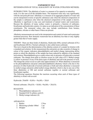 Laboratory manual of water supply and sewerage engineering | PDF