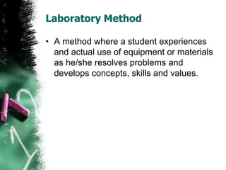 Laboratory method
