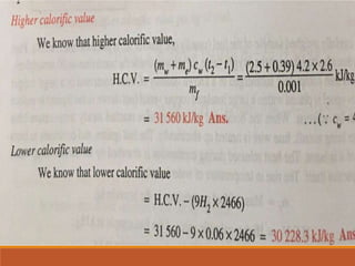 Laboratory method for Heating value.ppt