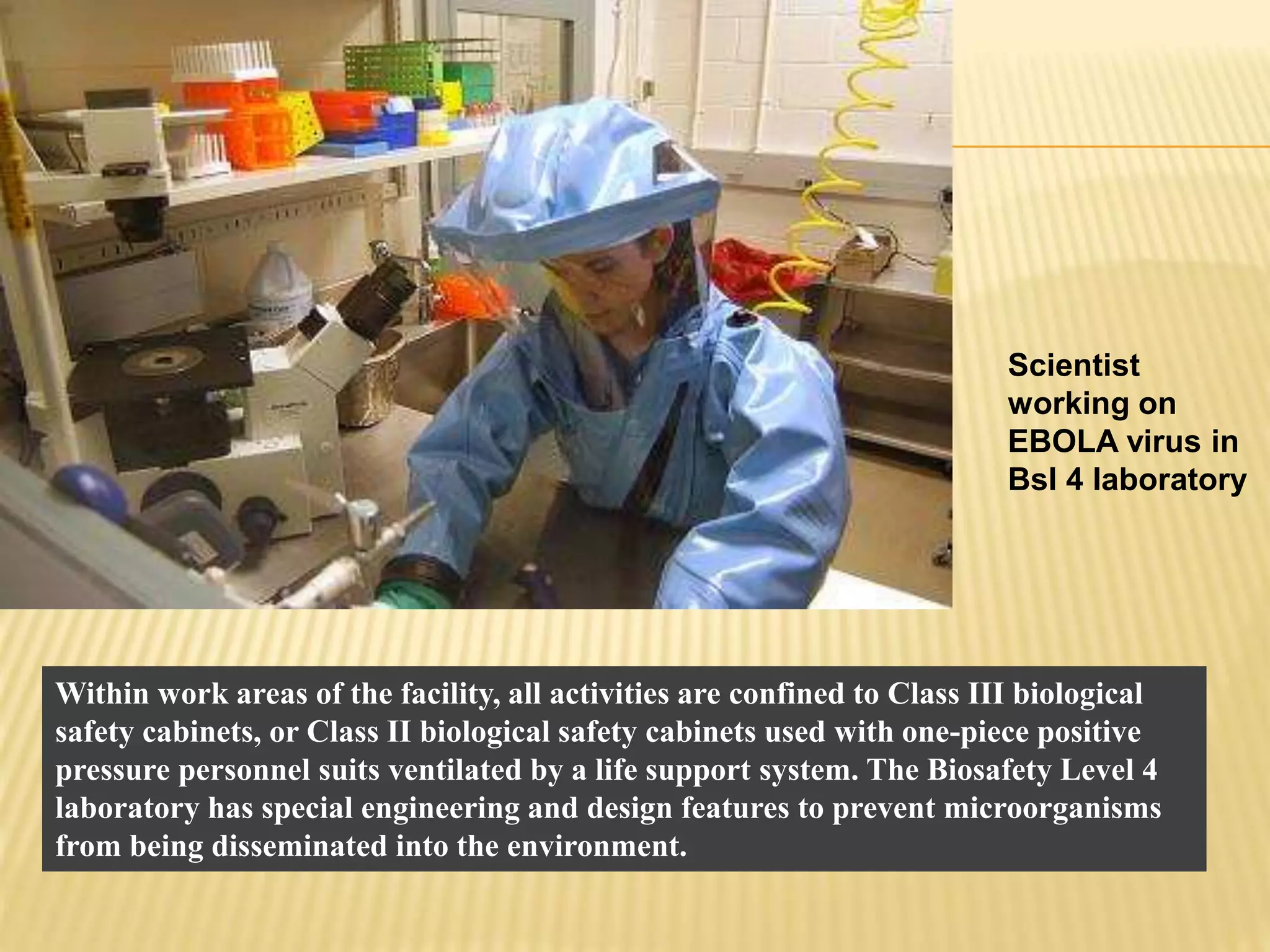 Laboratory oranization and biosafety requirements of microbiology ...