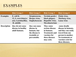 Laboratory oranization and biosafety requirements of microbiology ...