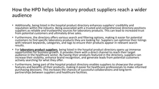 laboratory product suppliers - HPD | PPTX