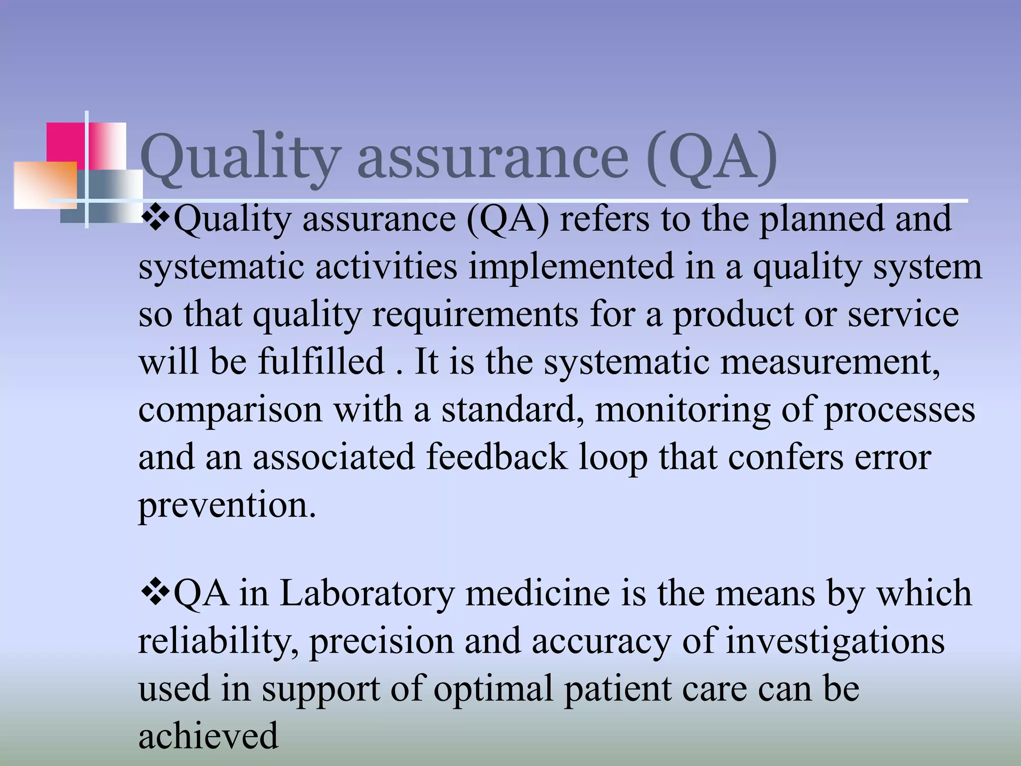 Laboratory Quality Control Ppt Laboratory Quality Control Ppt