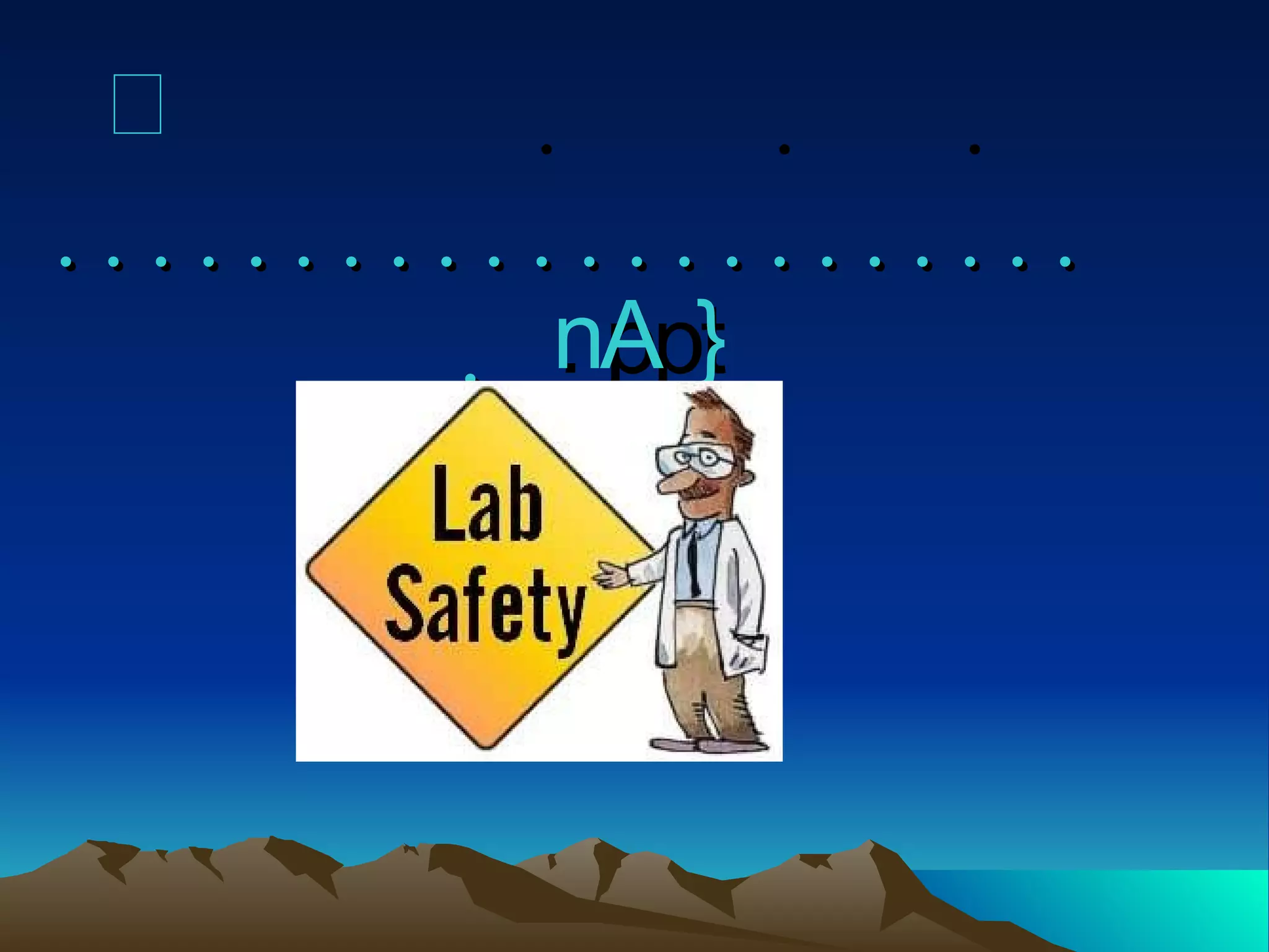 Laboratory Rules And Safety Guidelines For Students PPT