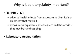 Laboratory safety by dr mahmoud ismail | PPTX