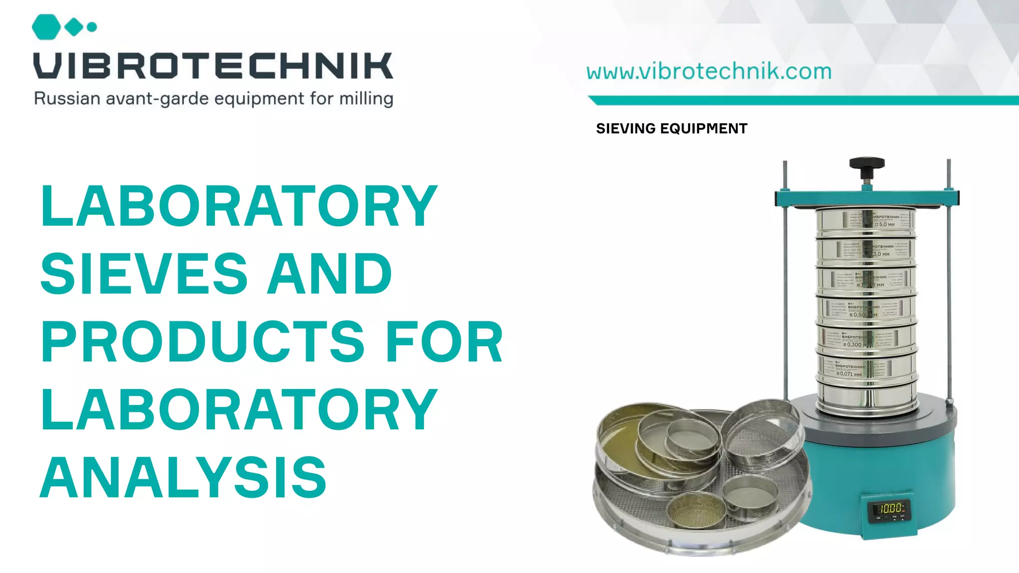 Sieving For Lab Scale Laboratory sieves products for laboratory analysis - VIBROTECHNIK | PPT