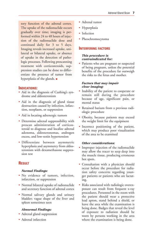 Laboratory tests with nursing implications