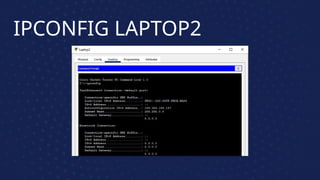 IPCONFIG LAPTOP2
 