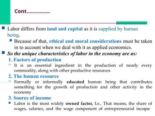 labor ch1.pptx economics for 2nd year students | PPTX