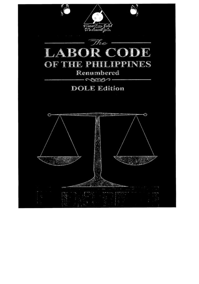 Labor Code of the Philippines (Renumbered)