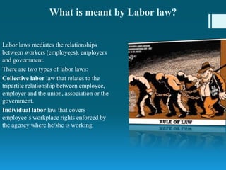 Labor law | PPTX
