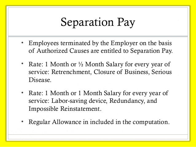 A Separation Of Labor Is An Equal