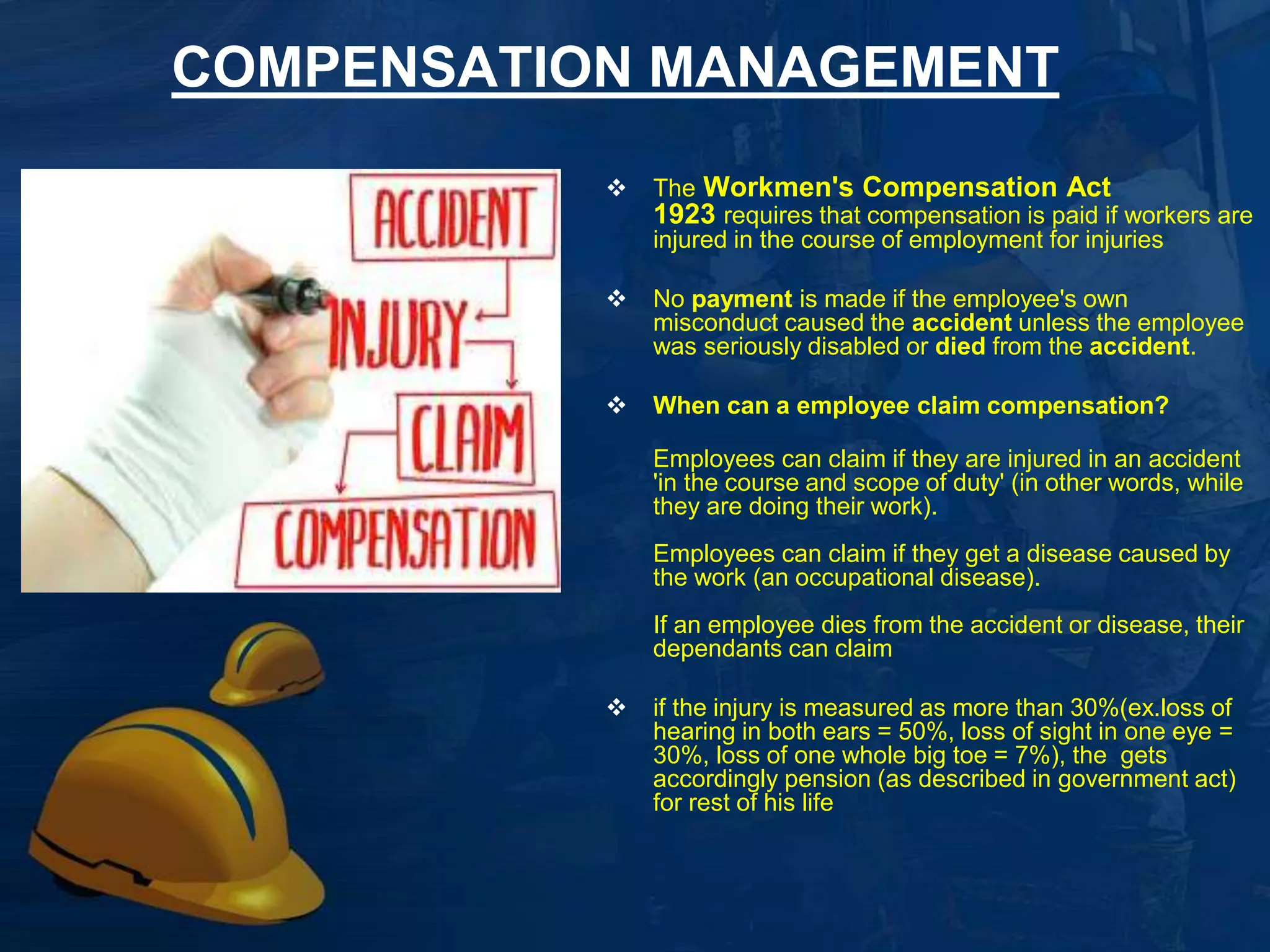 THE TWO ACTS WHICH FALL TO THE CATEGORY OF 
THE CONSTRUCTION WORKERS ARE AS FOLLOWS 
THE BUILDING AND OTHER 
CONSTRUCTION 
WORKERS' WELFARE 
CESS ACT, 1996 ACT NO. 
28 OF 1996 
THE BUILDINGS AND 
OTHER CONSTRUCTION 
WORKERS (REGULATION 
OF EMPLOYMENT AND 
CONDITIONS OF SERVICE) 
ACT, 1996 ACT NO. 27 OF 
1996 
8 
 