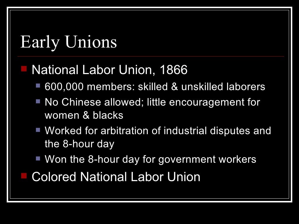 U.S. Labor Movement