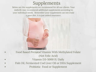 Nutrition for Pregnancy