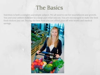 Nutrition for Pregnancy