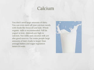 Nutrition for Pregnancy