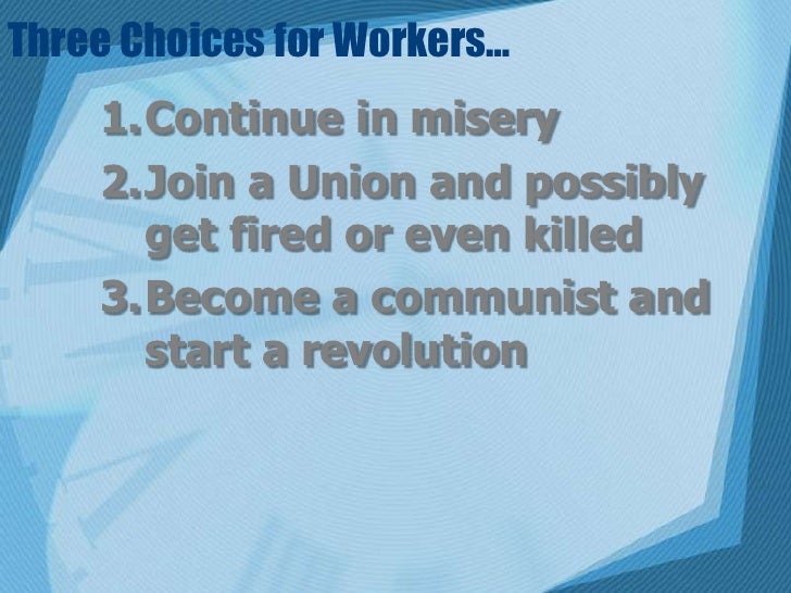 Labor unions & strikes