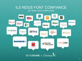 ILS NOUS FONT CONFIANCE
(ET SONT NOS COMPLICES)
17
 