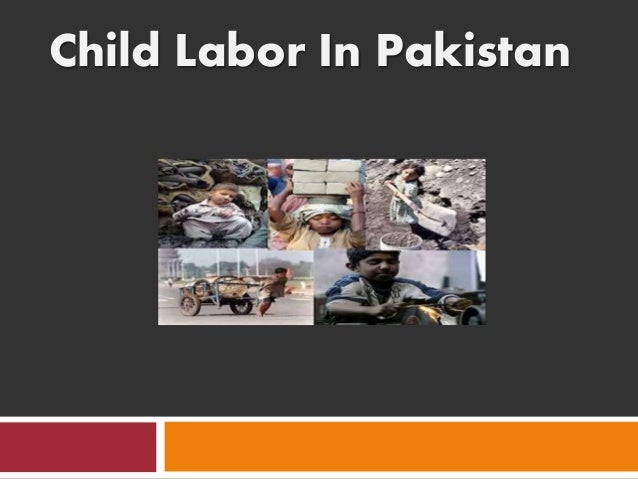 Literature review on child labour in pakistan image