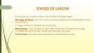 Labour and The Stages of Labour .pptx