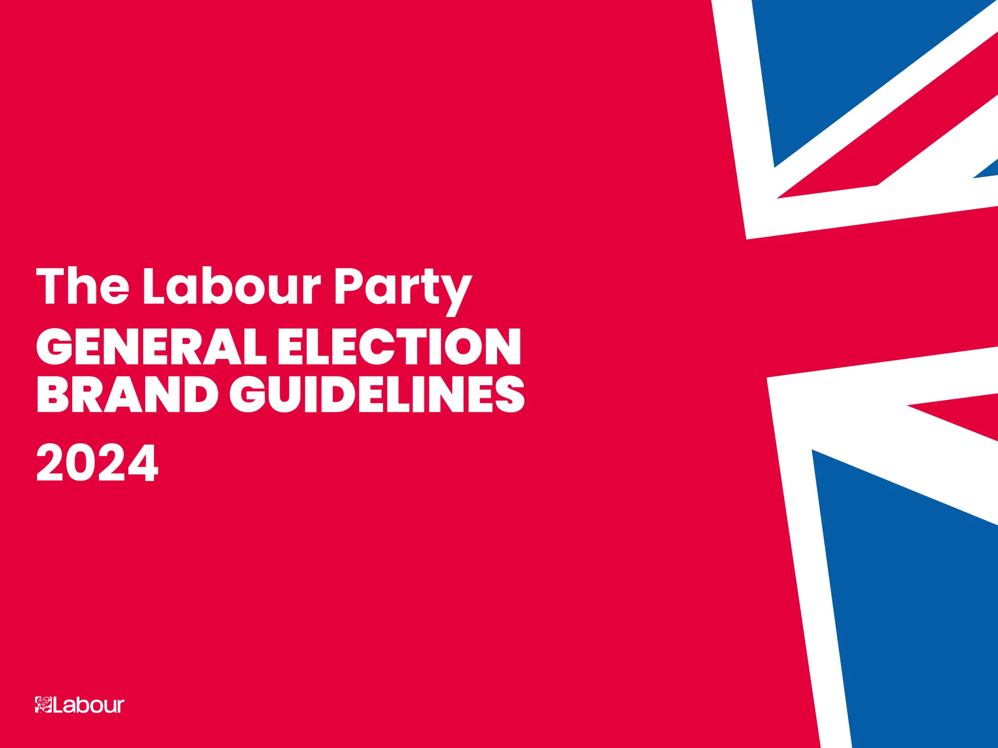 LABOUR PARTY BRAND GUIDELINES visual data 7