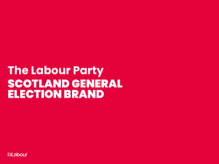 LABOUR PARTY BRAND GUIDELINES visual data 6