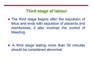 Labour And Its Stages