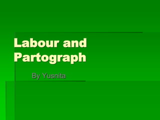 Labour and
Partograph
By Yusnita
 
