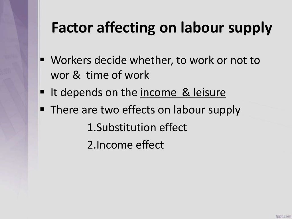 Labour economics