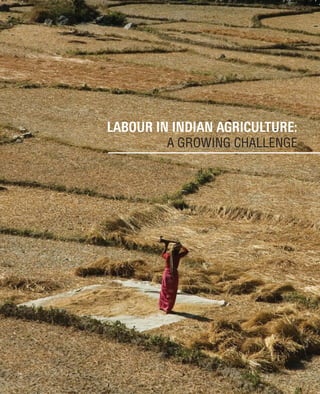 LABOUR IN INDIAN AGRICULTURE:
A GROWING CHALLENGE
highlanders.design@gmail.com
Agriculture Division
Federation House, Tansen Marg
New Delhi 110001, India
Ph: +91 11 23738760 to 70
(Extn-407, 291)/ +91-1123765323
Fax:+ 91 – 11 – 23765333, 23721504
Photo: Mukesh Bhandari
 