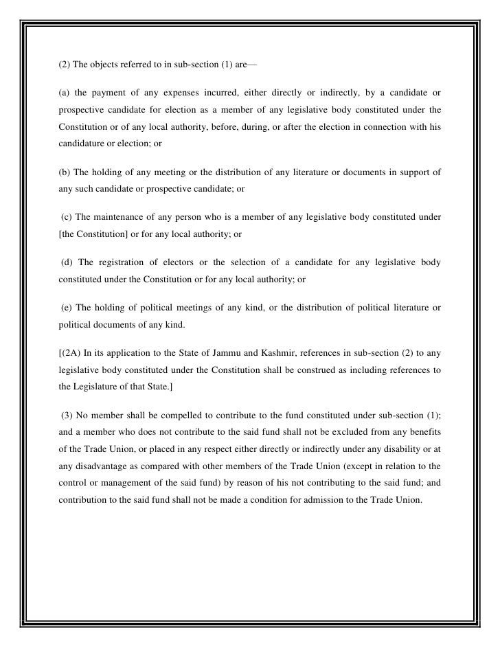 registration of trade union trade references examples