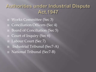 Labour law i | PPTX