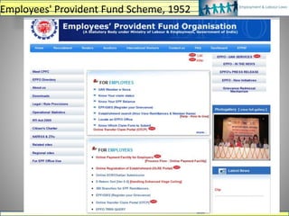 Employees' Provident Fund Scheme, 1952
 