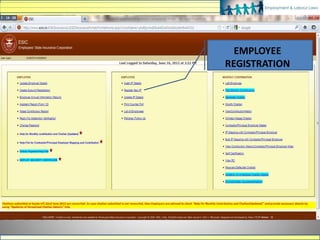 EMPLOYEE
REGISTRATION
 