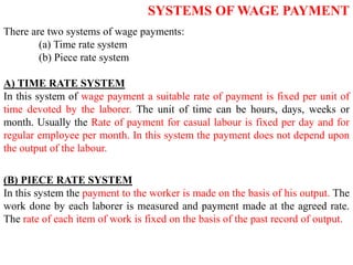 Labour management | PPTX