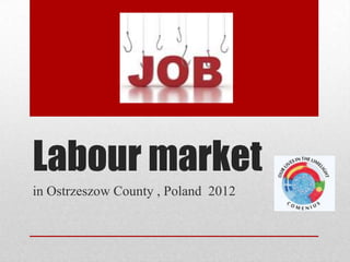 Labour market
in Ostrzeszow County , Poland 2012
 