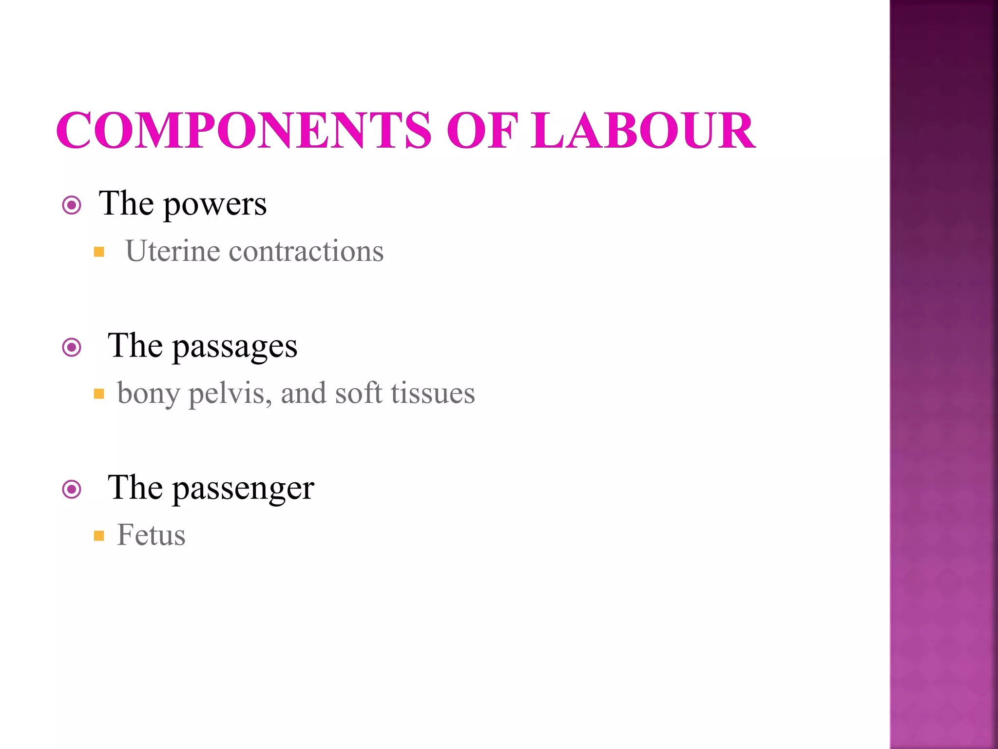 Mechanism of labour ppt