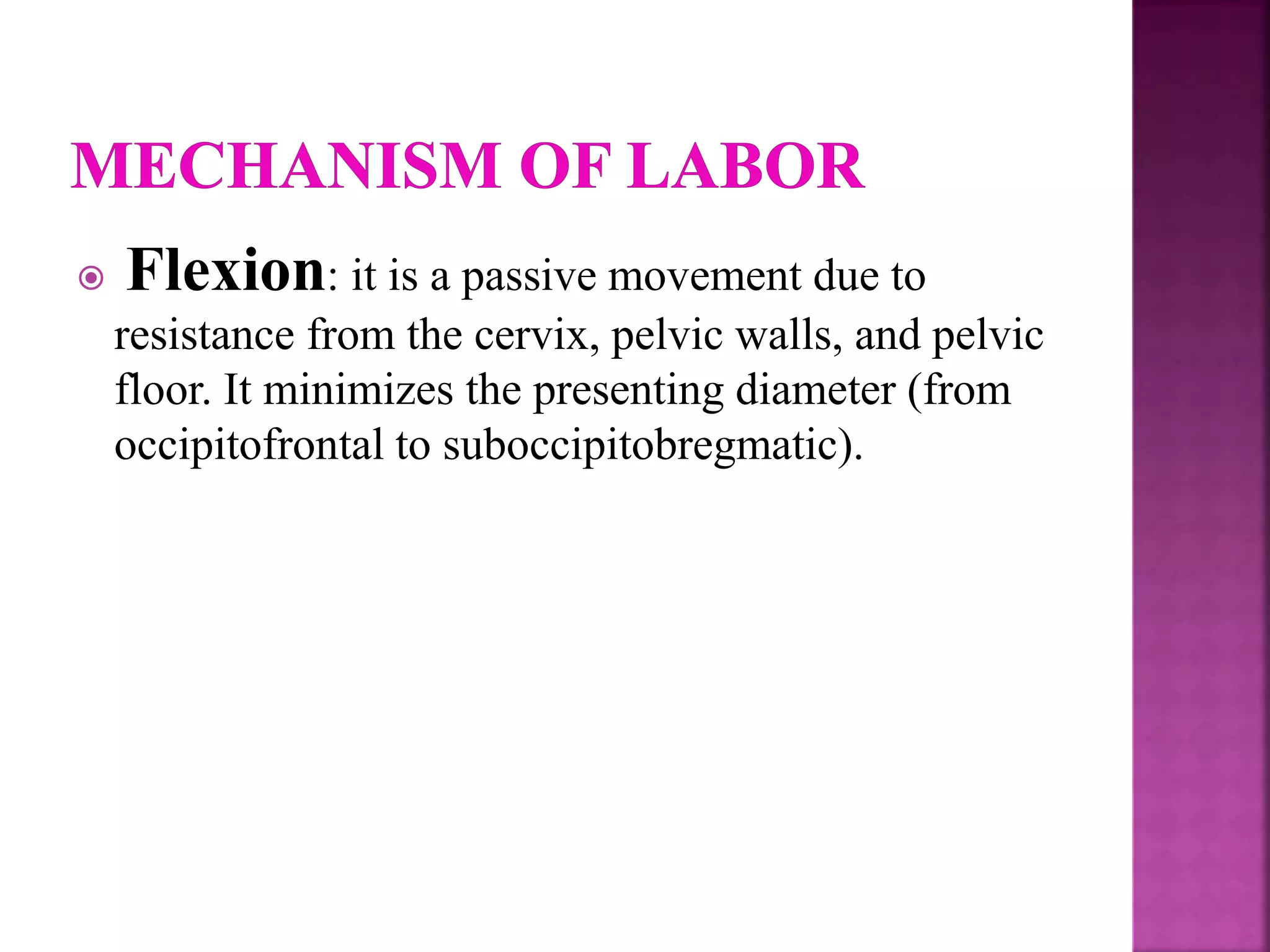 Mechanism of labour ppt
