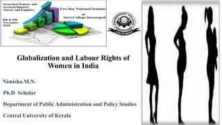Globalization and Labour Rights of
Women in India
Nimisha.M.N.
Ph.D Scholar
Department of Public Administration and Policy Studies
Central University of Kerala
 