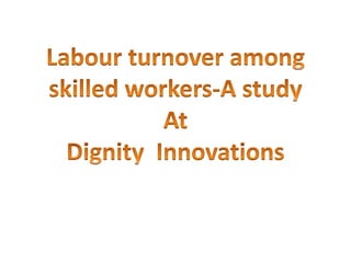 Labour turnover