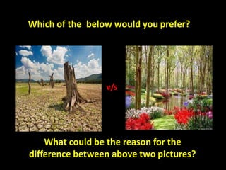 Which of the below would you prefer?
v/s
What could be the reason for the
difference between above two pictures?
 