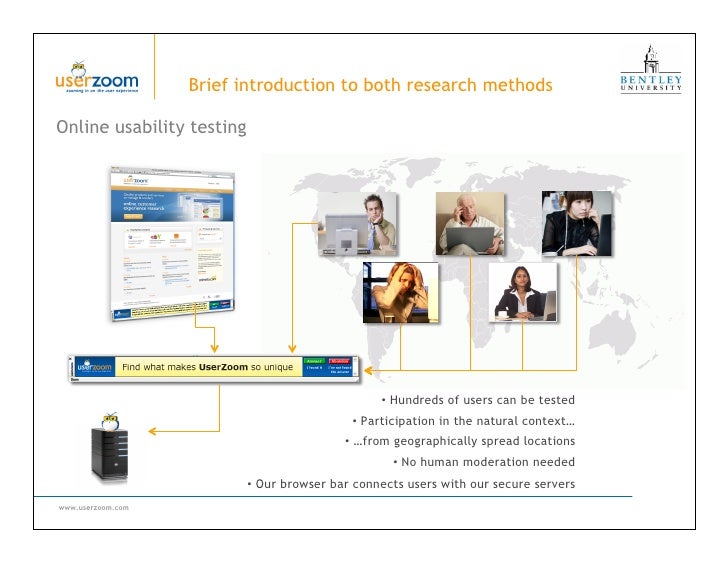 Case study Lab + Online Usability Testing