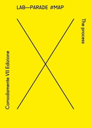 Lab­—Parade #map
Theprocess
ComodamenteVIIEdizione
 