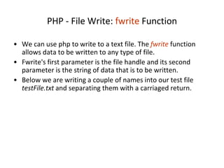 LAB PHP Consolidated.ppt