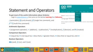 Introduction to Arduino | PPT