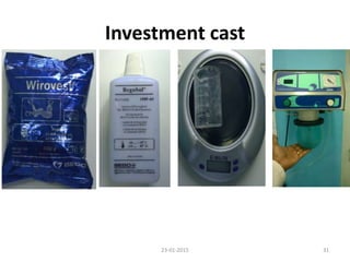 Lab procedure cast partial | PPTX
