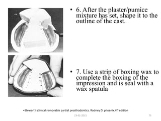 Lab procedure cast partial | PPTX